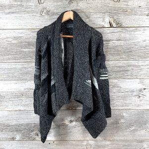 LINE Water fall cardigan